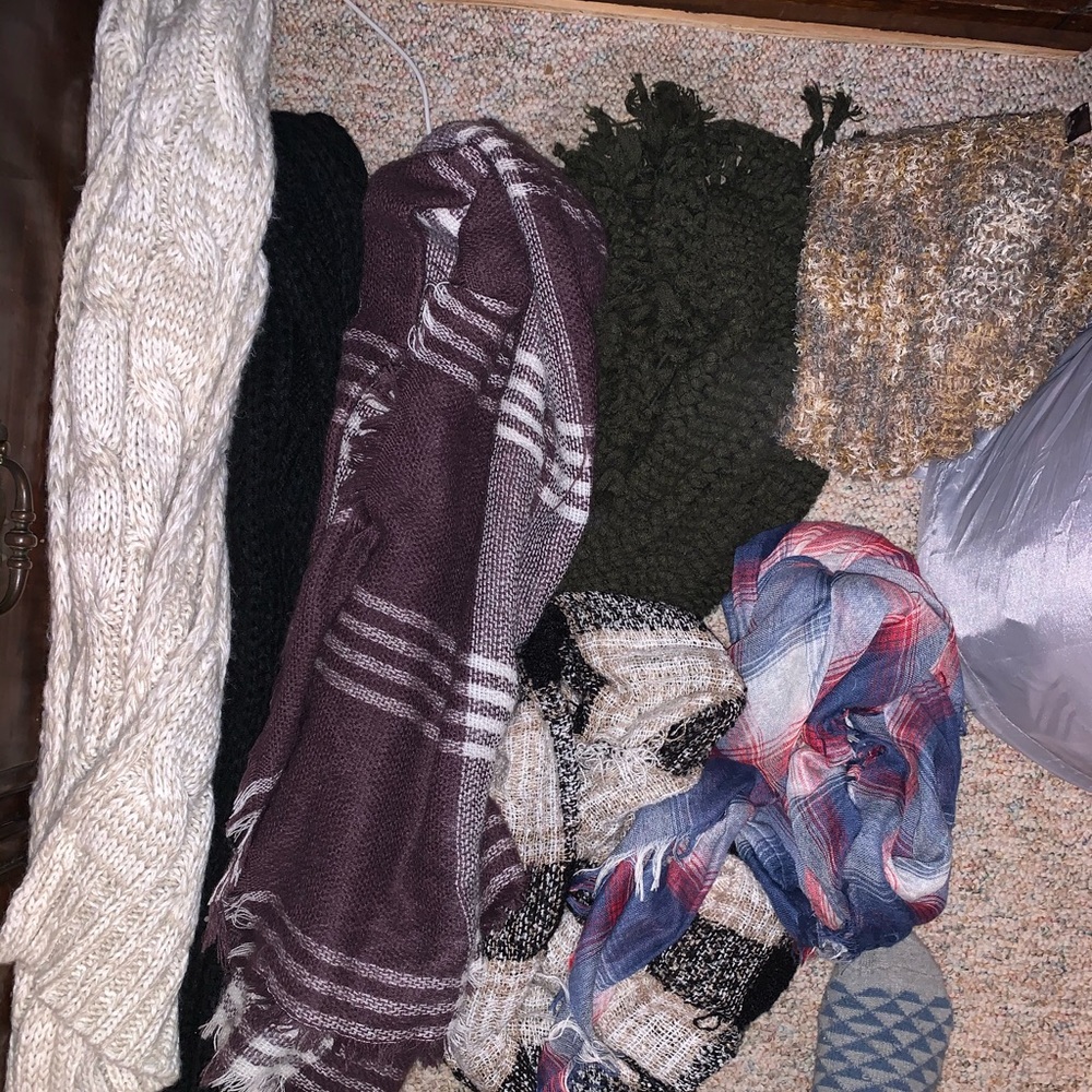 Assorted scarves
